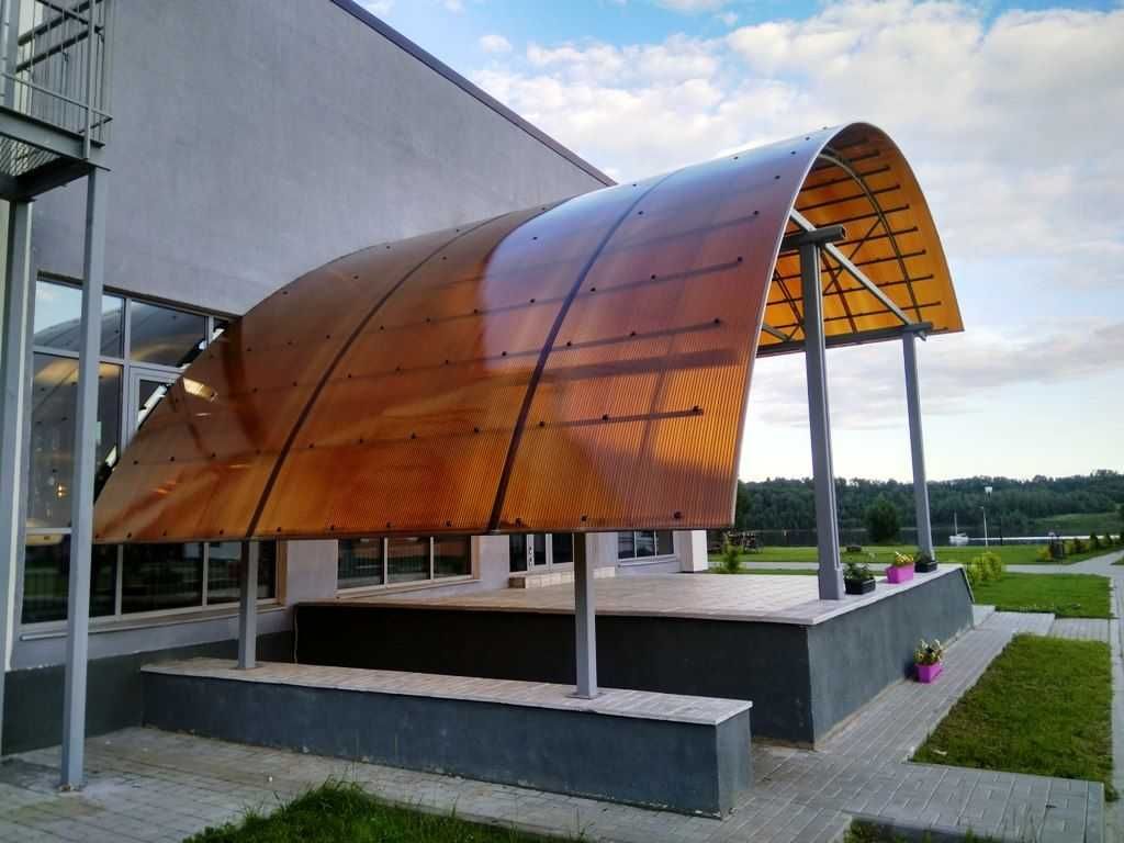 Сотовый поликарбонат 6 мм для крепких теплиц. В рассрочку! Доставка!