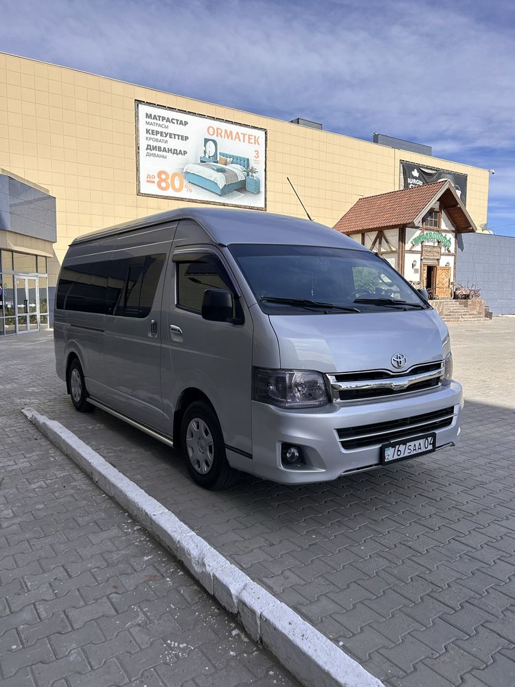 Пассажирские перевозки услуги микроавтобуса тойота хайс аренда автобус
