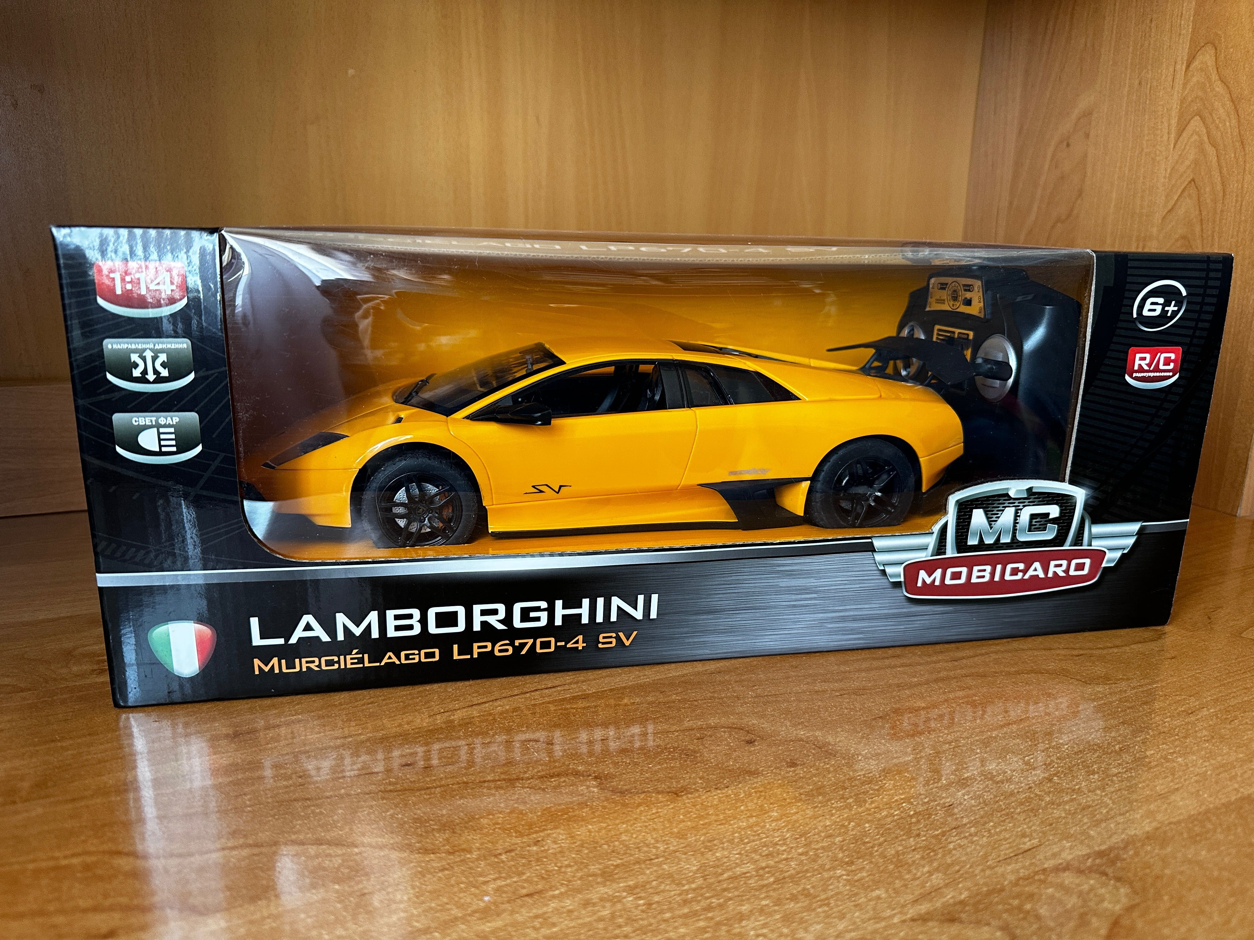 Машинка на радиоуправлении 1:14 Lamborghini Murcielago LP670-4 SV