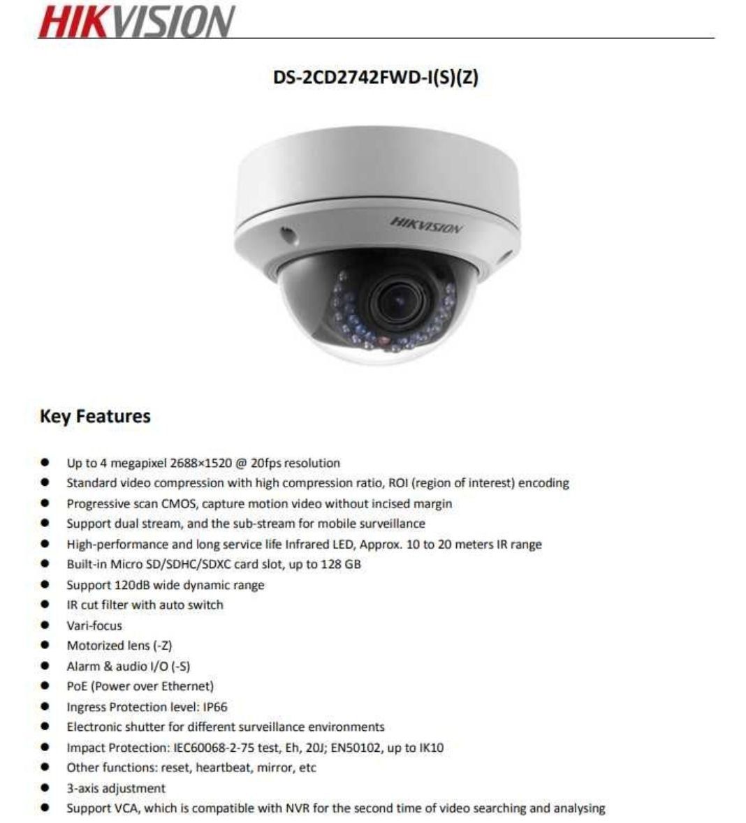 Новая IP-камера Hikvision, выгодно