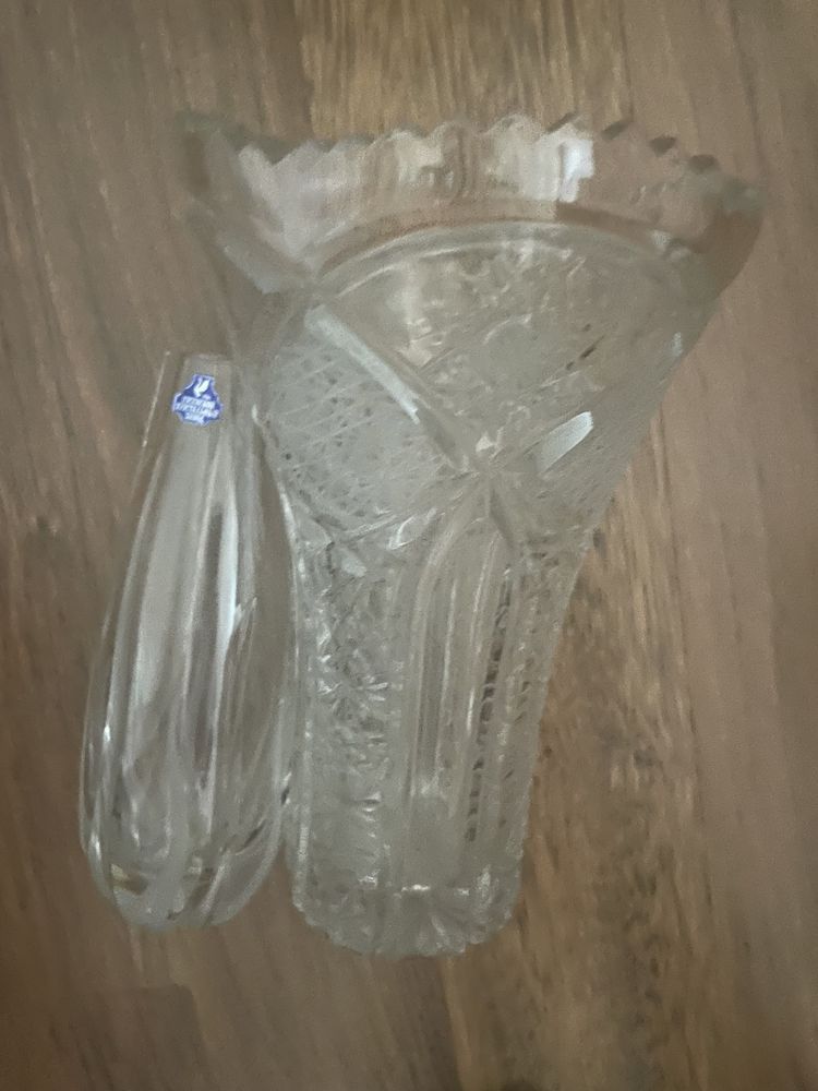 Хрустальная ваза