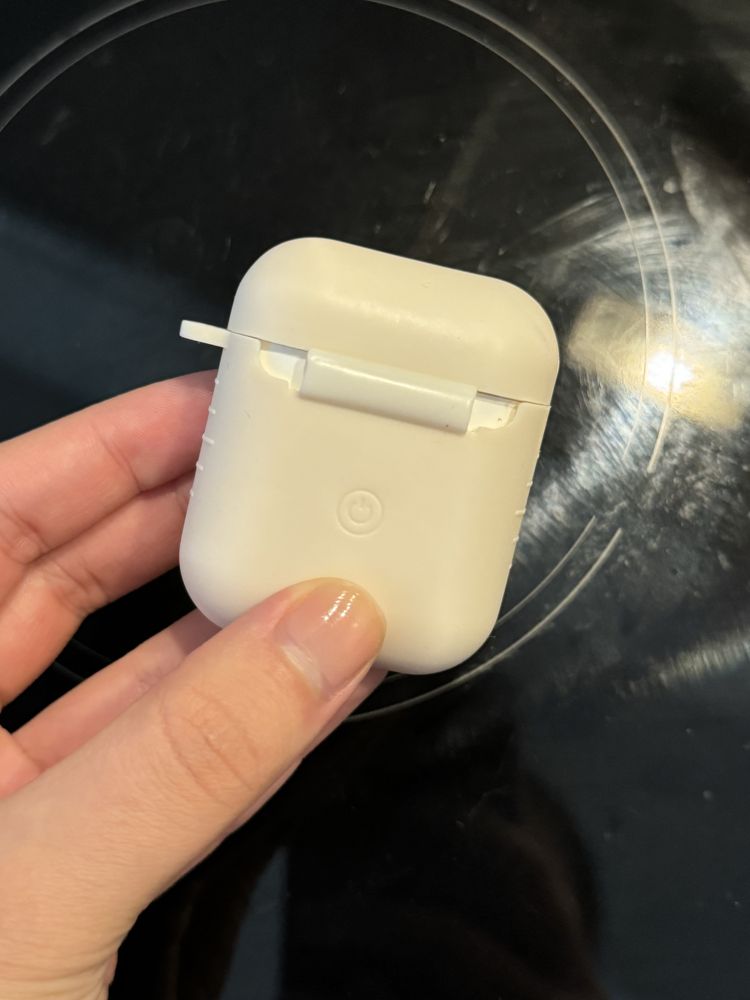 Air Pods 2 версия оригинал с чехлом