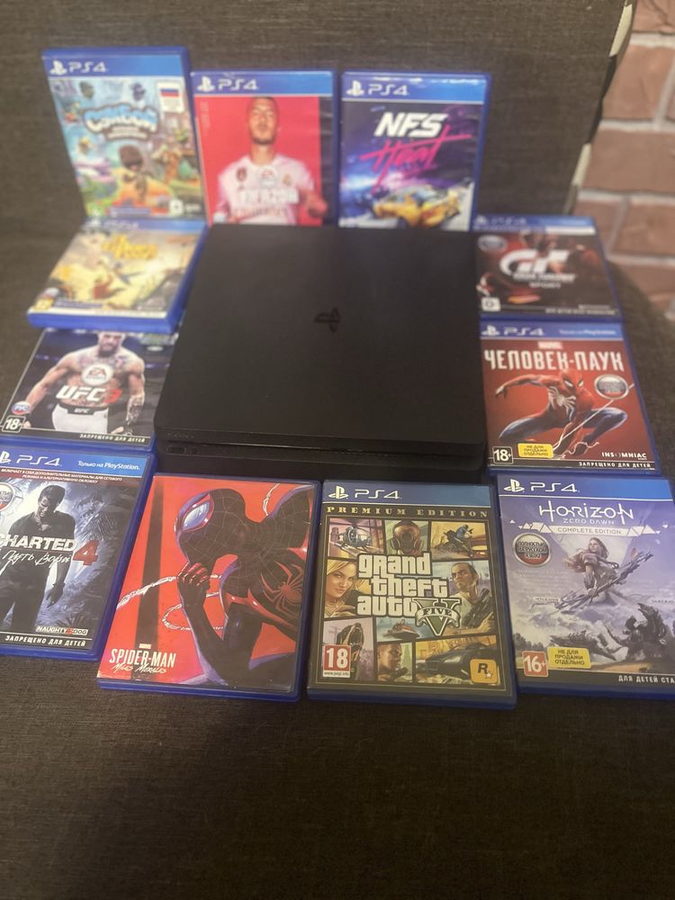 Ps4 б/у в хорошем состоянии на обмен
