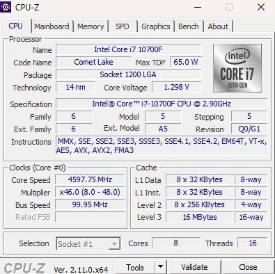 Игровой ПК | Готов к играм и стримам i7-10700 RTX 3070TI 32гб ОЗУ
