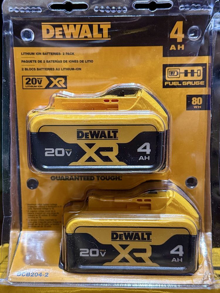 Аккумулятор батарея Dewalt 18-20V 4Ah, ОРИГИНАЛ, новый