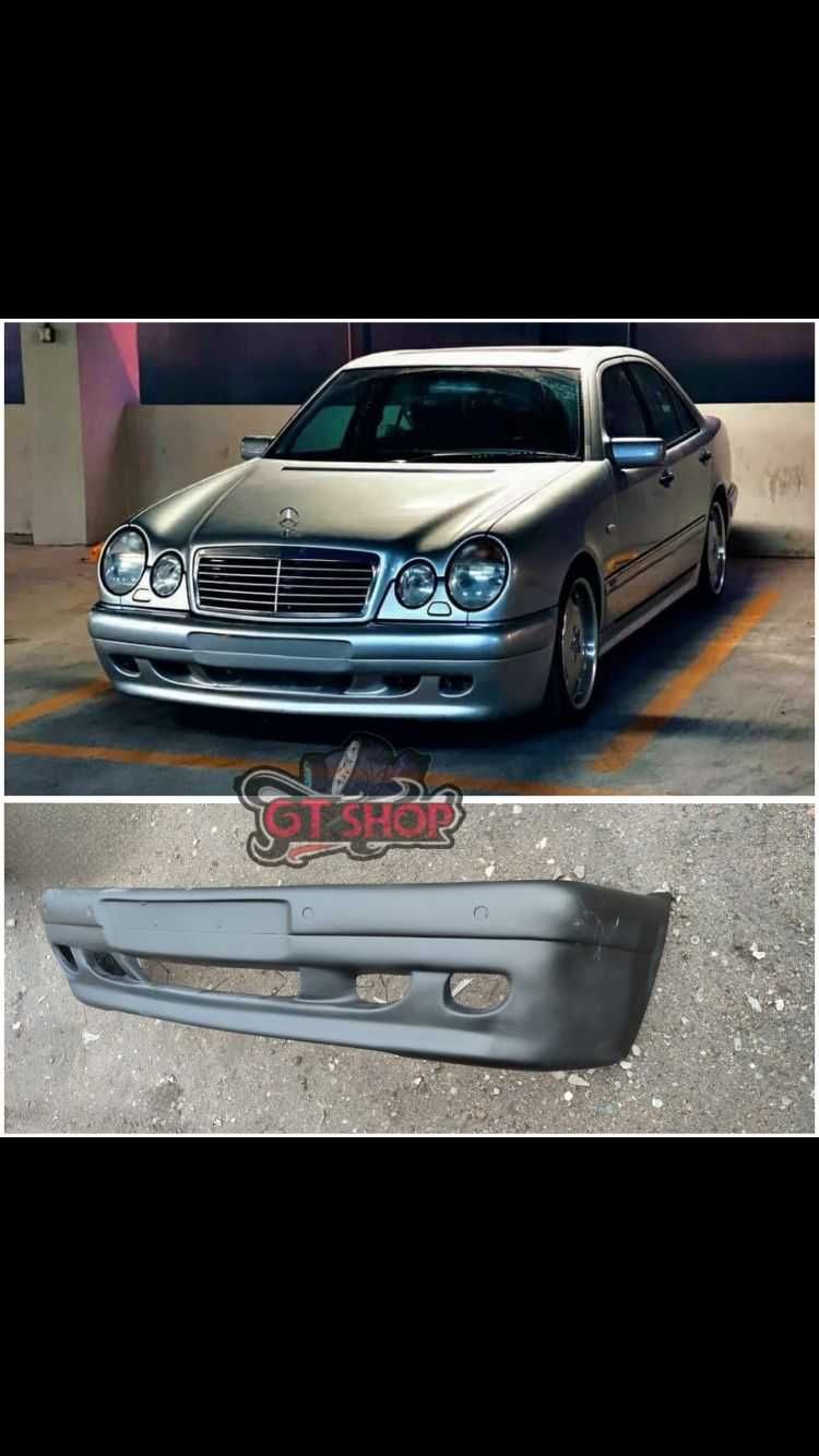 Бампера и пороги на Mercedes W210 | До рестайлинг, рестайлинг, E50/E55