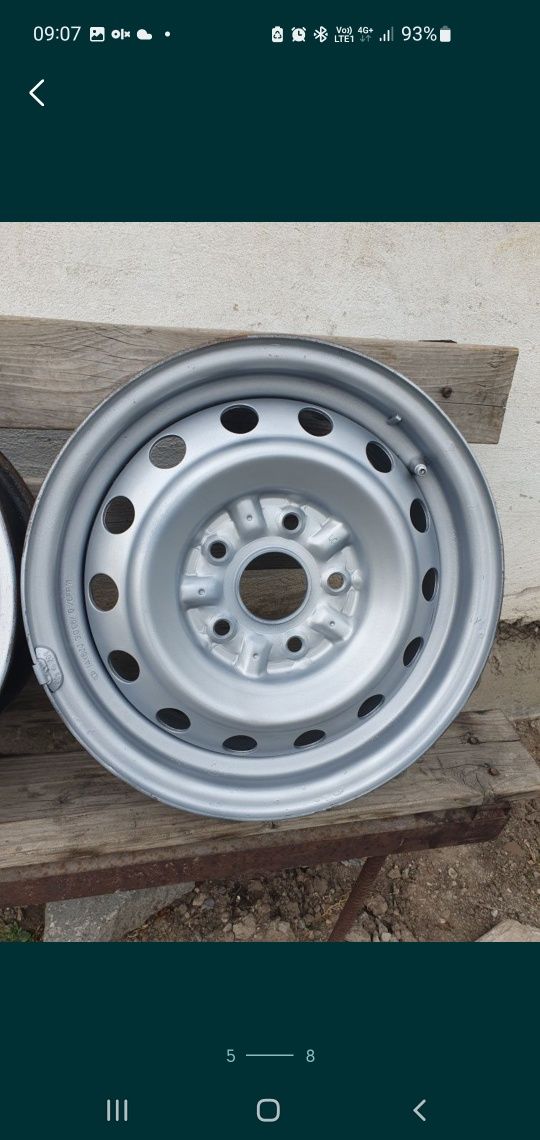 Продам 14 диски железные Toyota.  5×114.3.