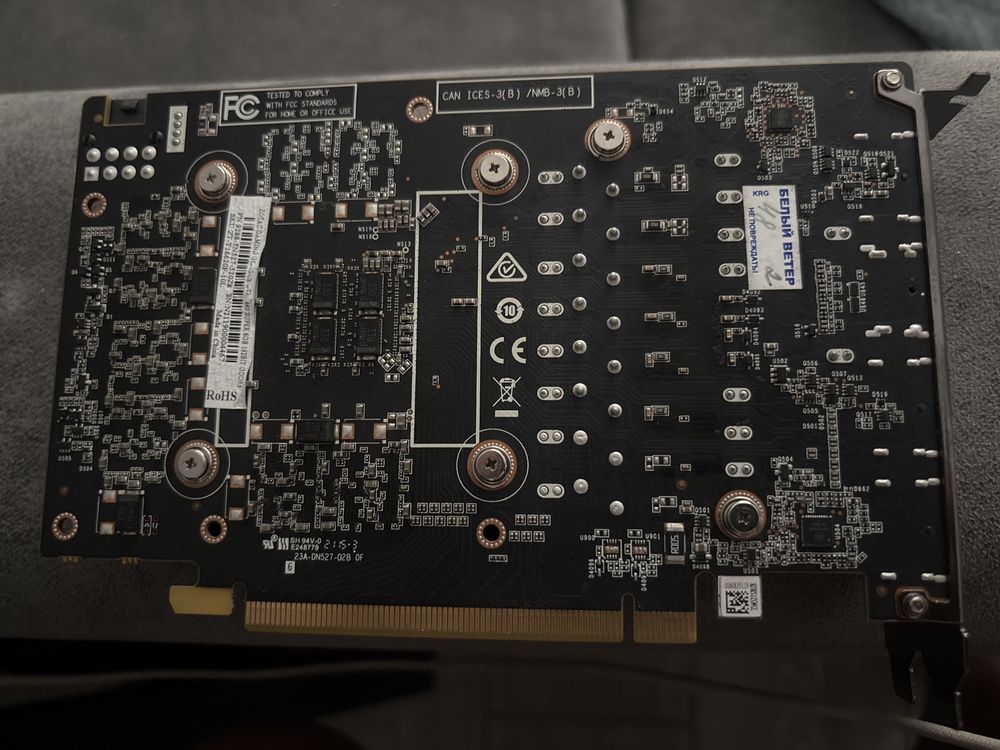 Видеокарта ZOTAC GTX 1660 super 6 GB