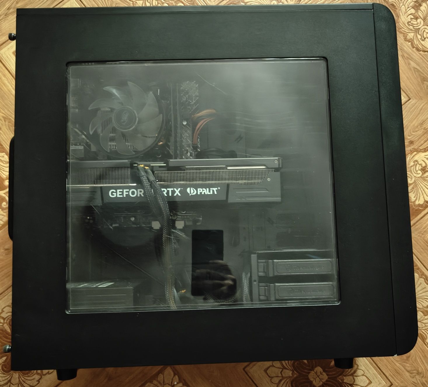 RTX 4070+i3 12100f игровой системник