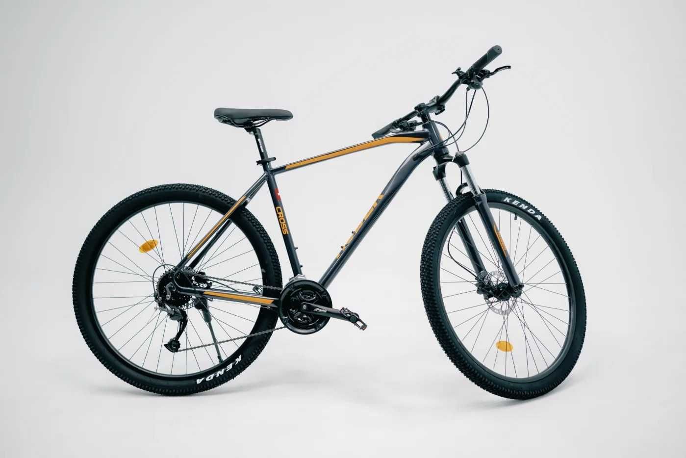 Велосипед горный Huber Cross Black /Orange  Швецарский бренд Каспи ред