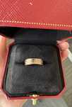Кольцо Cartier 750 проба, бриллианты
