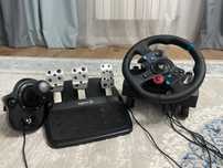 Игровой контроллер Logitech G29 Driving Force Racing Wheel черный