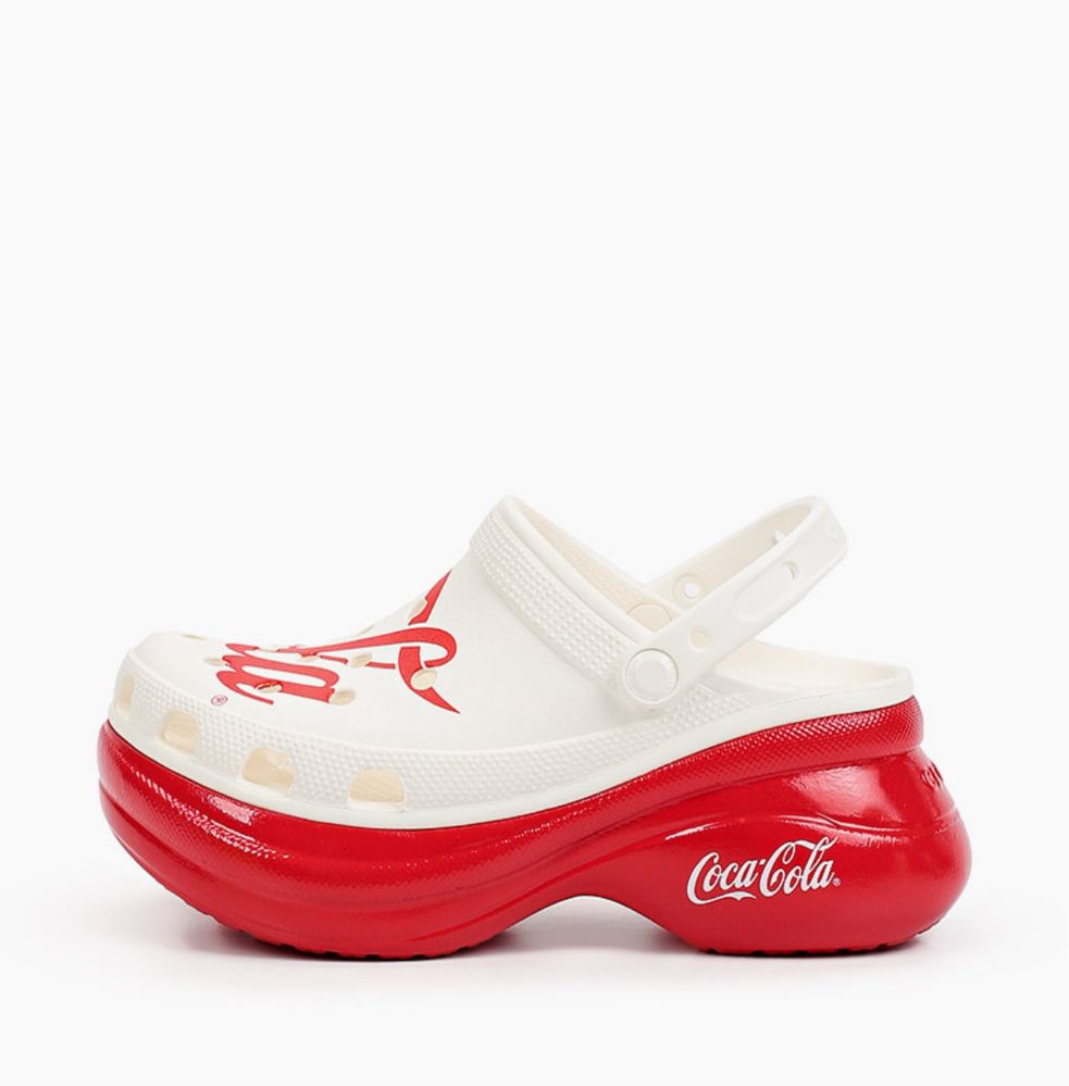 Оригинальные Crocs с надписью Coca-Cola