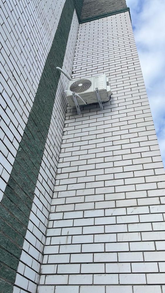 Установка кондицонера