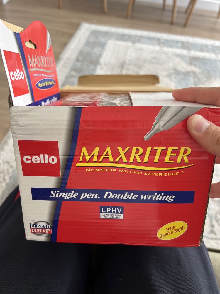 Maxriter красные ручки 10шт