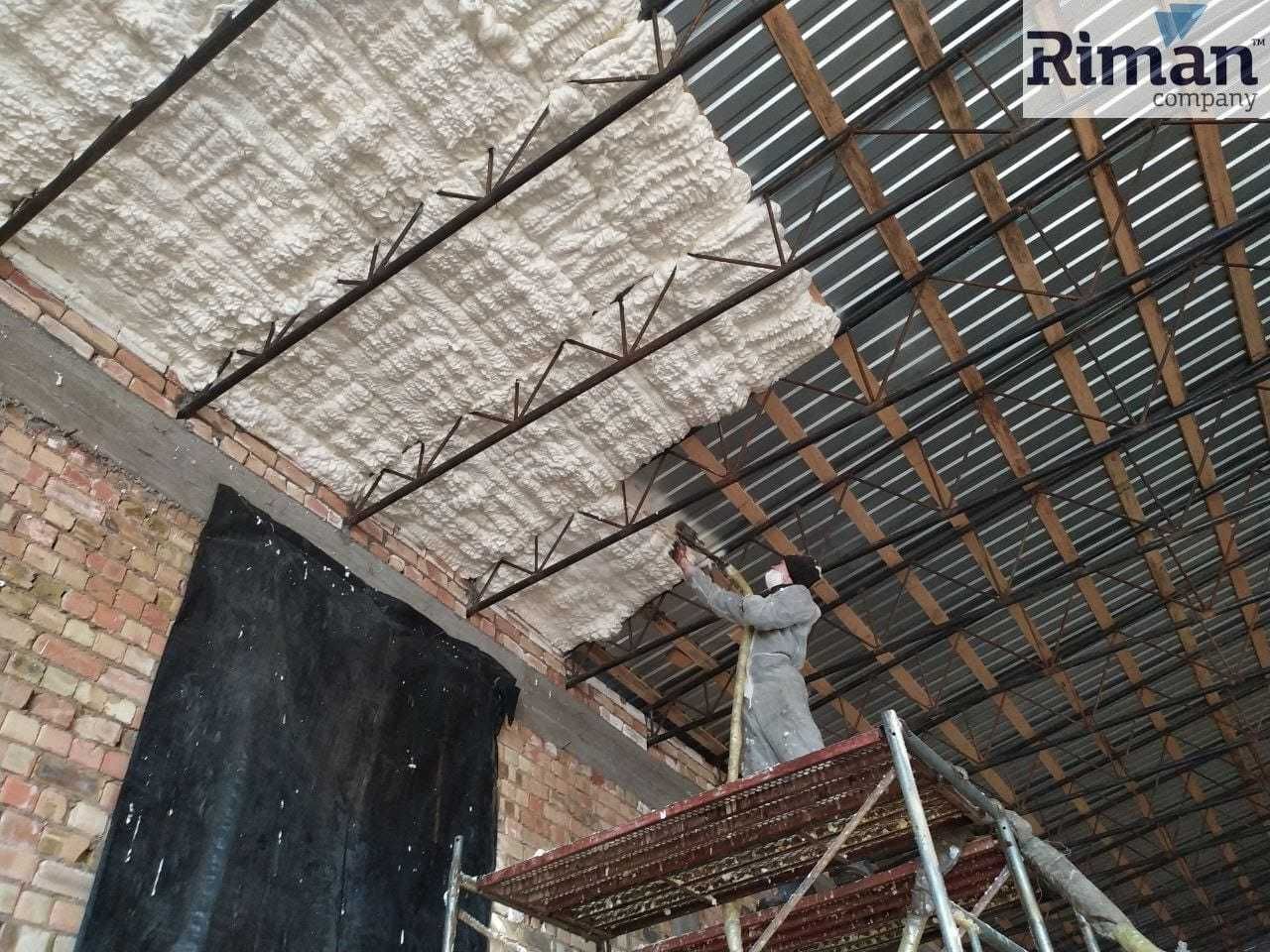 Компания "Riman" качественное утепление ППУ  (пенополиуретаном) Riberg