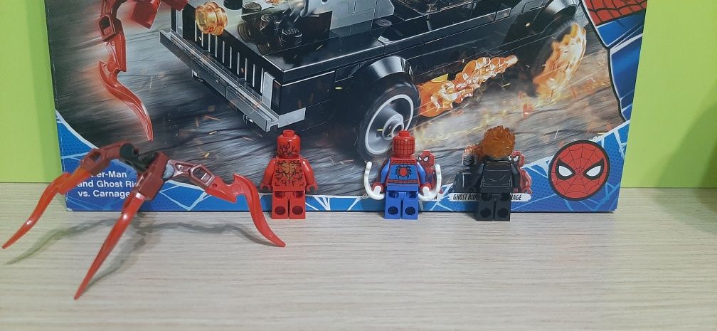 Продам оригинальный лего набор Spider-Man and ghost rider vs carnage