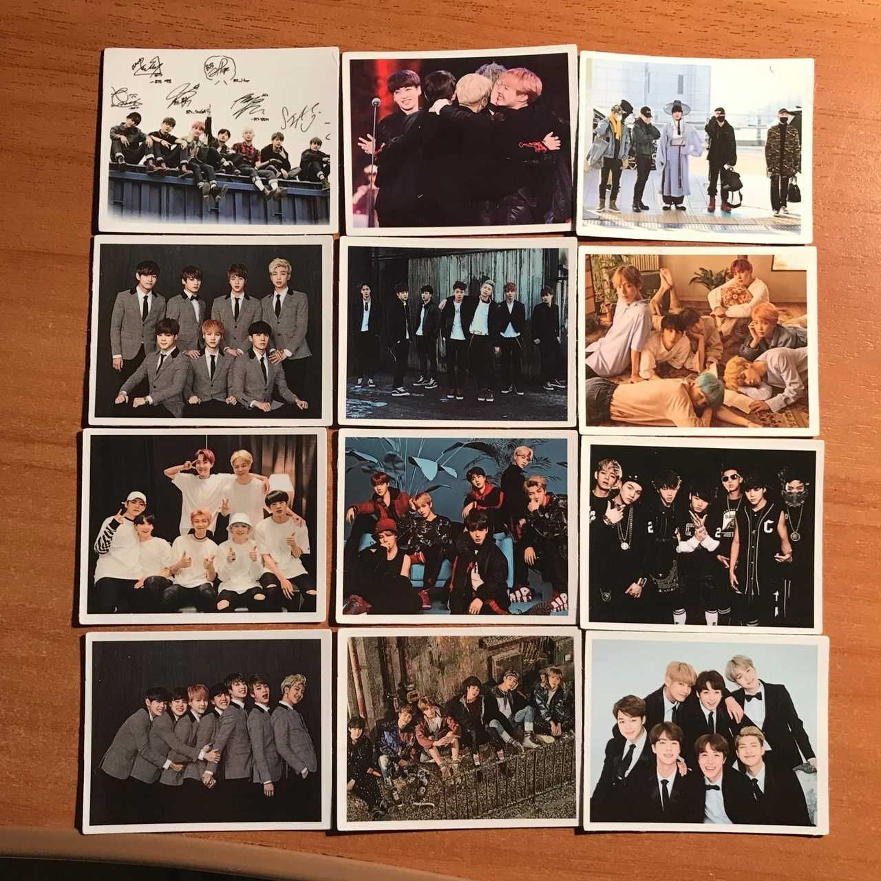 Новые наклейки с BTS