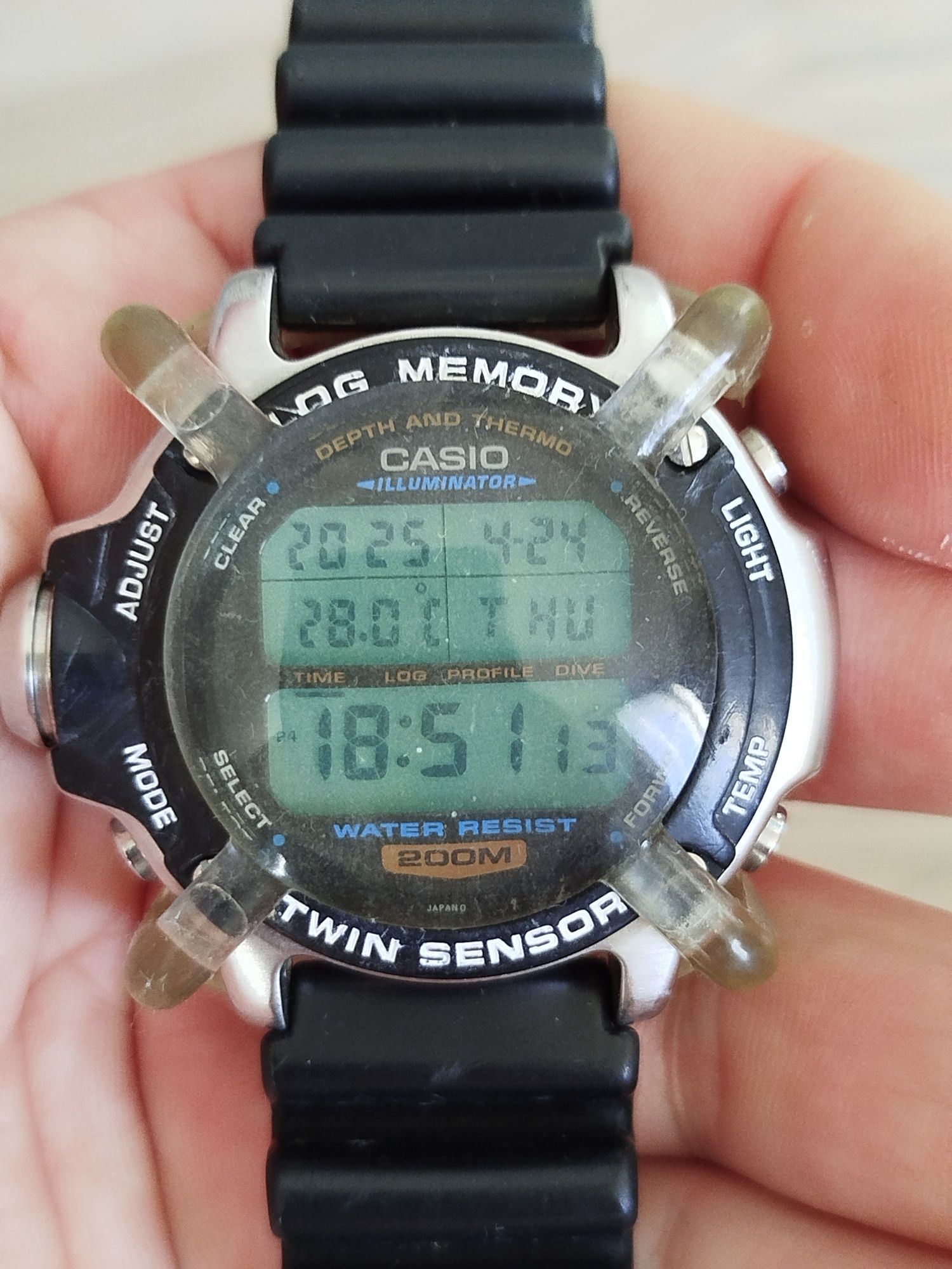Часы Casio для дайвинга. Vintage