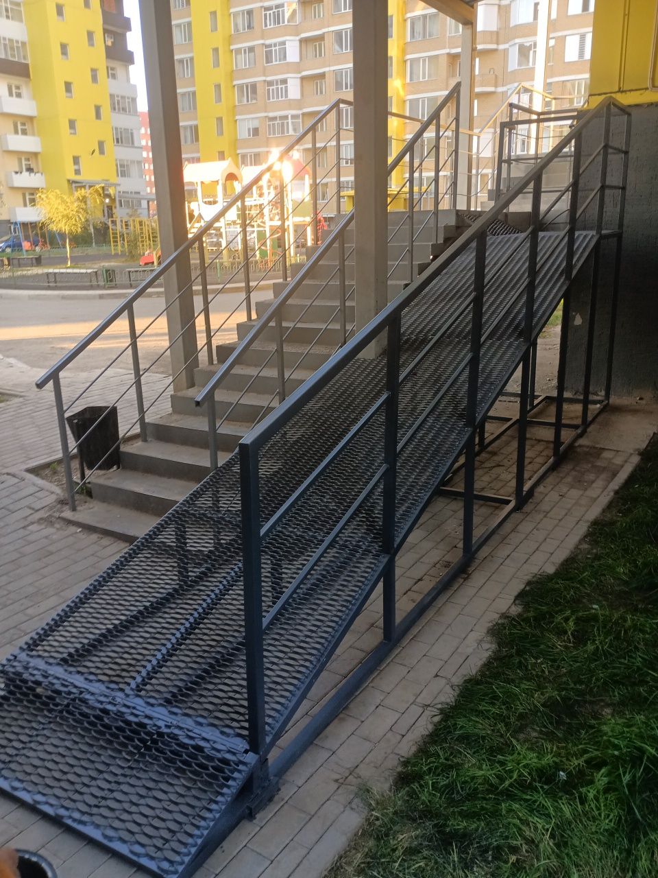 Антресольный этаж. Сварочные работы. Лазерная резка металла .