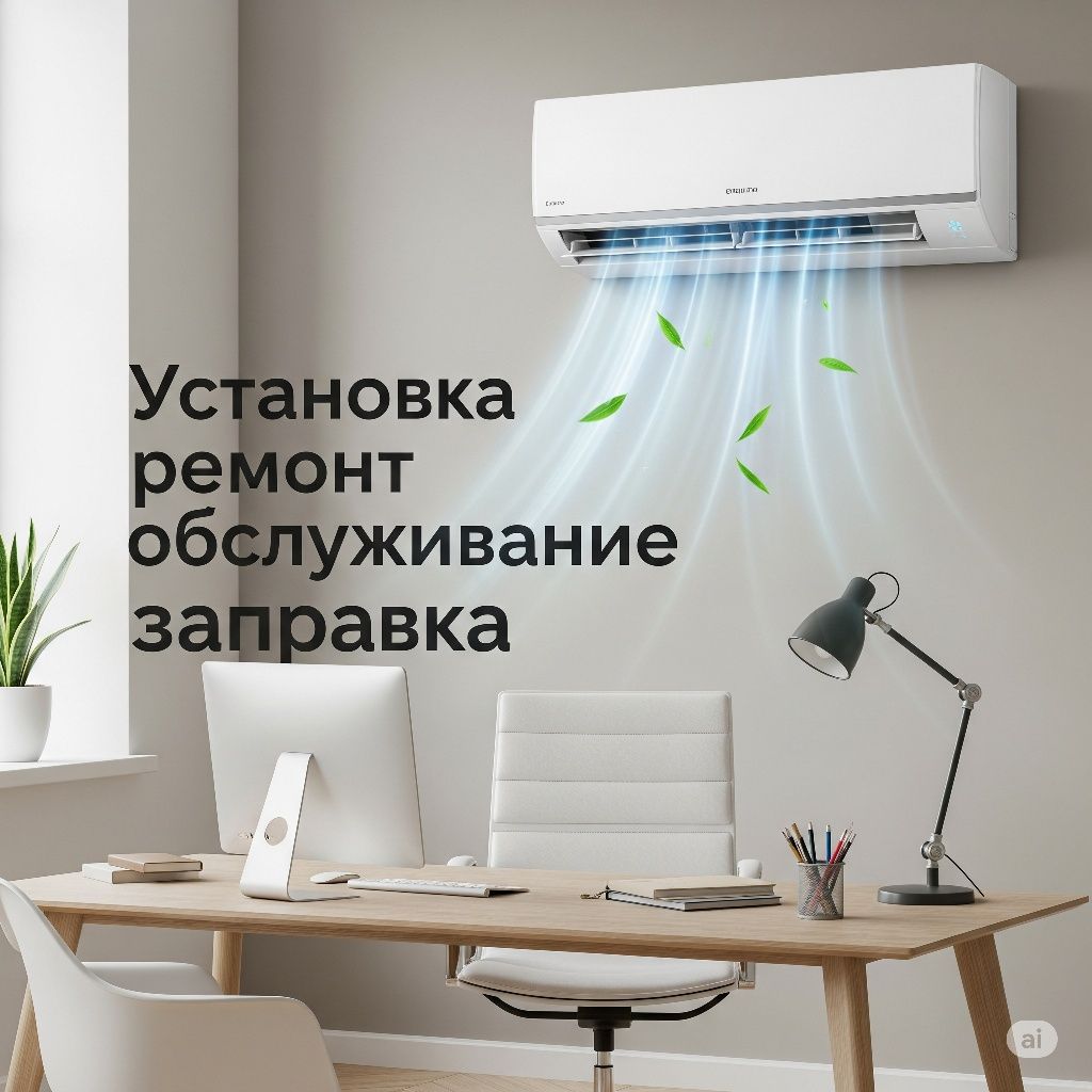 Установка и качественное обслуживание кондиционеров. Доступные цены.