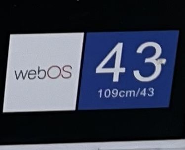 Телевизор на запчасти Samsung 109 см чёрный