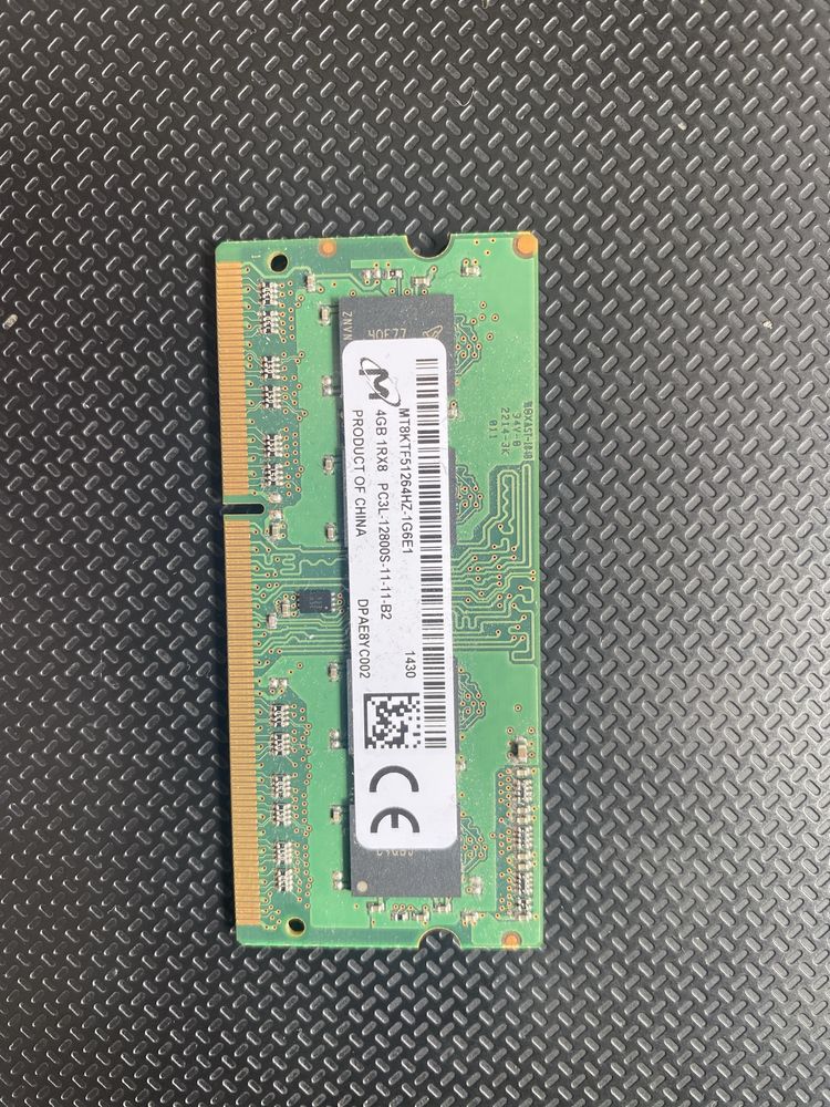 Оперативная память DDR3L 4GB 1600MHz