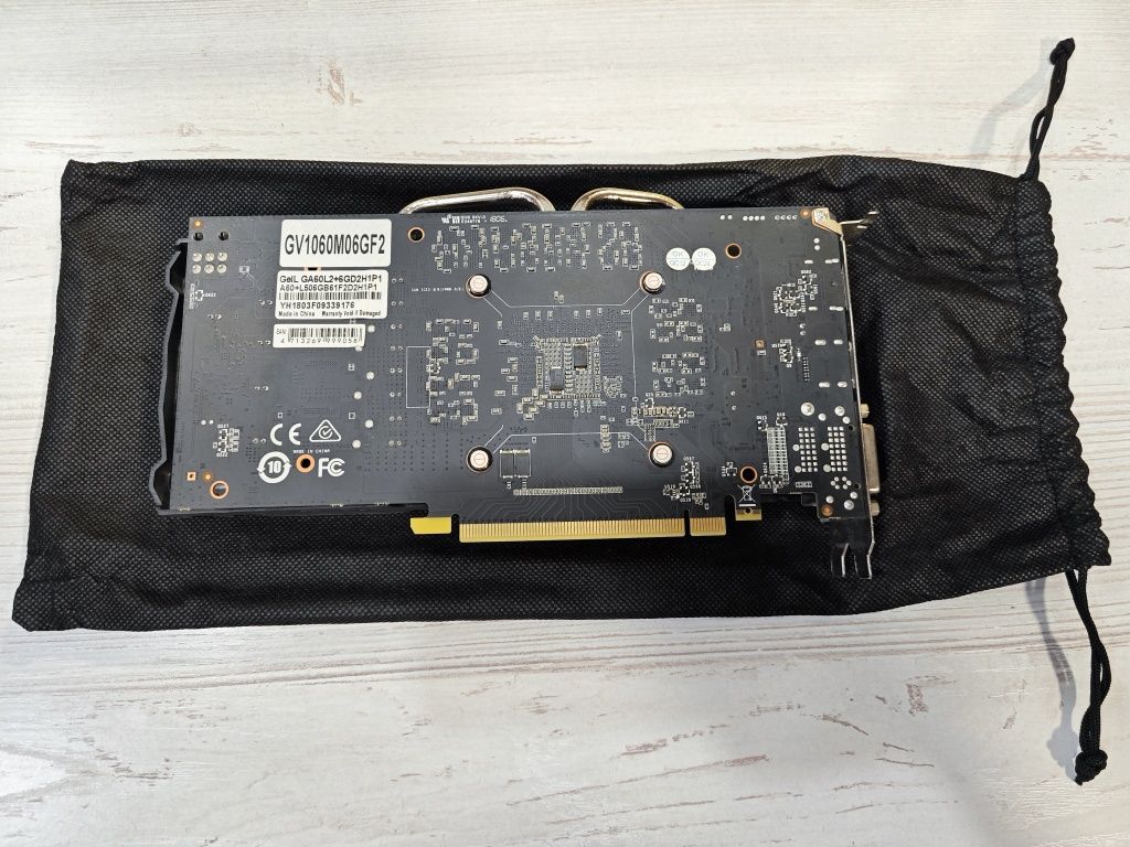 Nvidia GeForce GTX 1060 6Gb