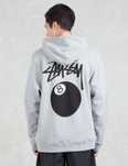 Zip hoodie Stussy 8 Ball, зипка