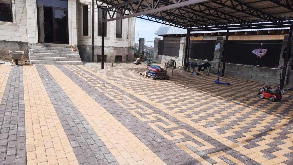 Тротуарная плитка, кирпичик, прямоугольник, ромбик !