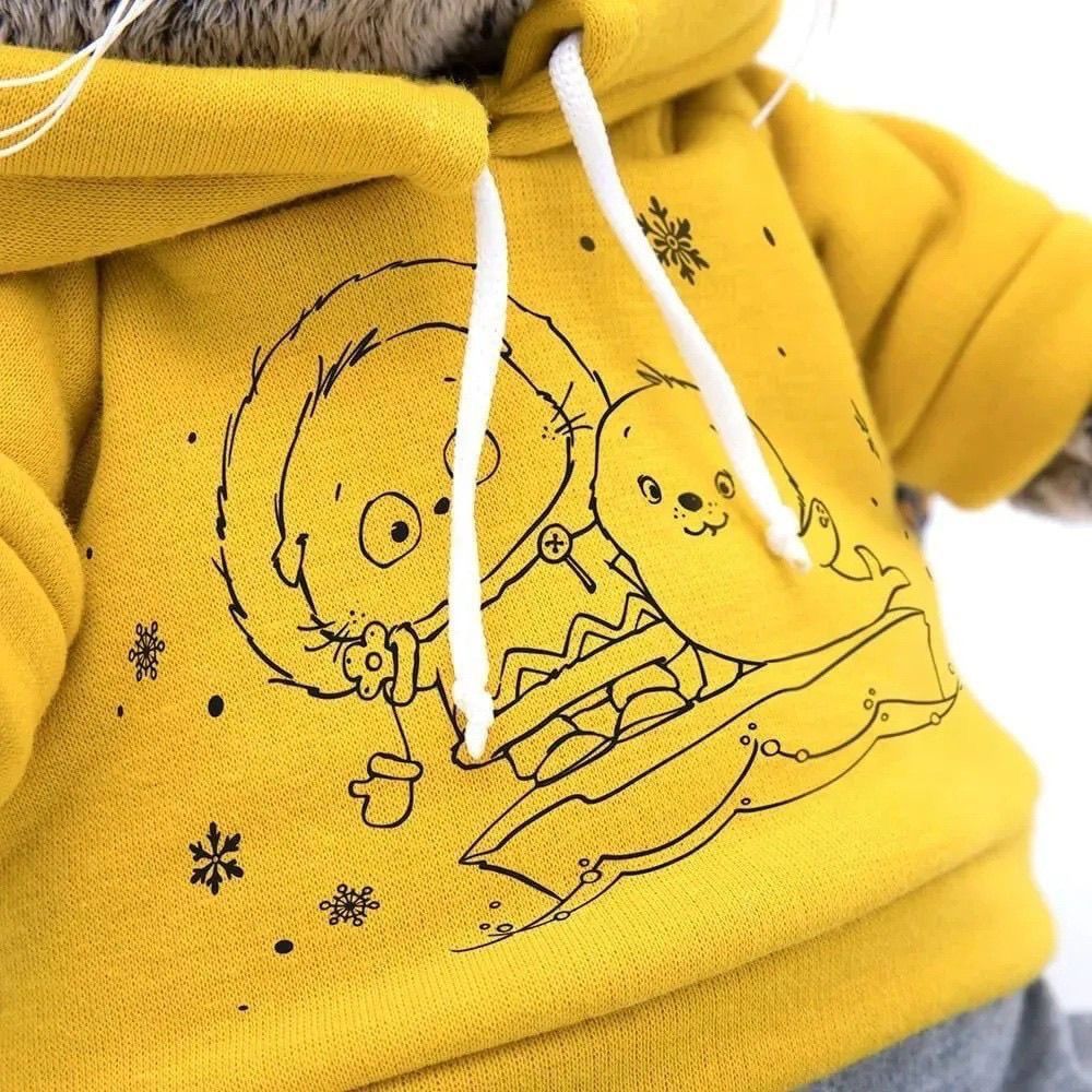 Мягкая игрушка кот  Басик в спортивном костюме