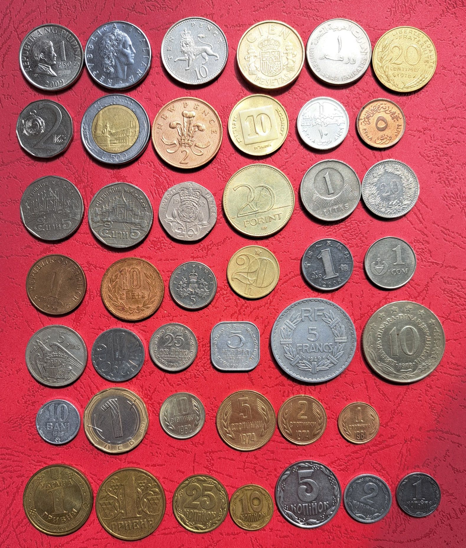 Продам монеты разных стран.