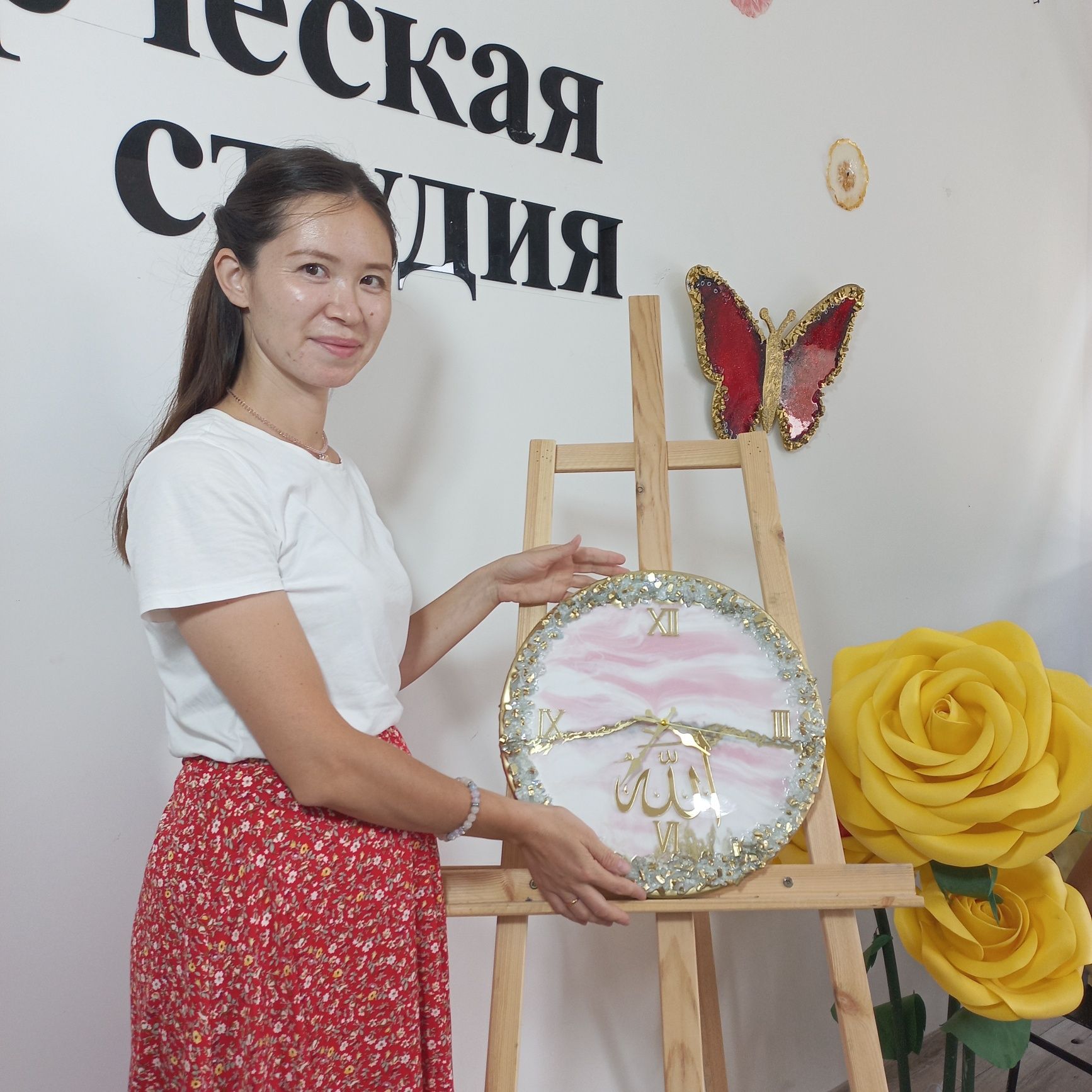 Картины и часы из эпоксидной смолы