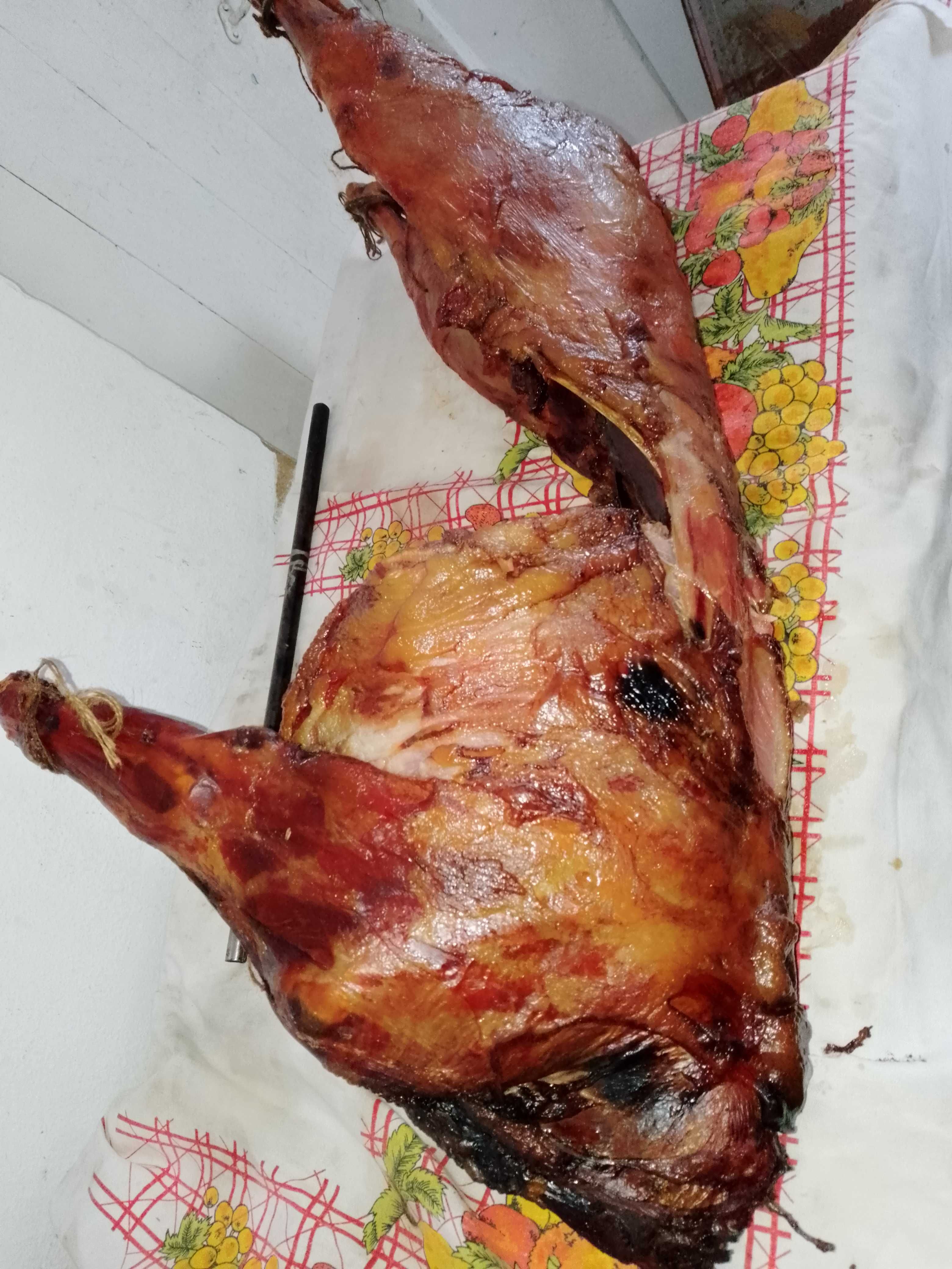 Коптим мясо(конина, говядина,казы, шужык), птицу.