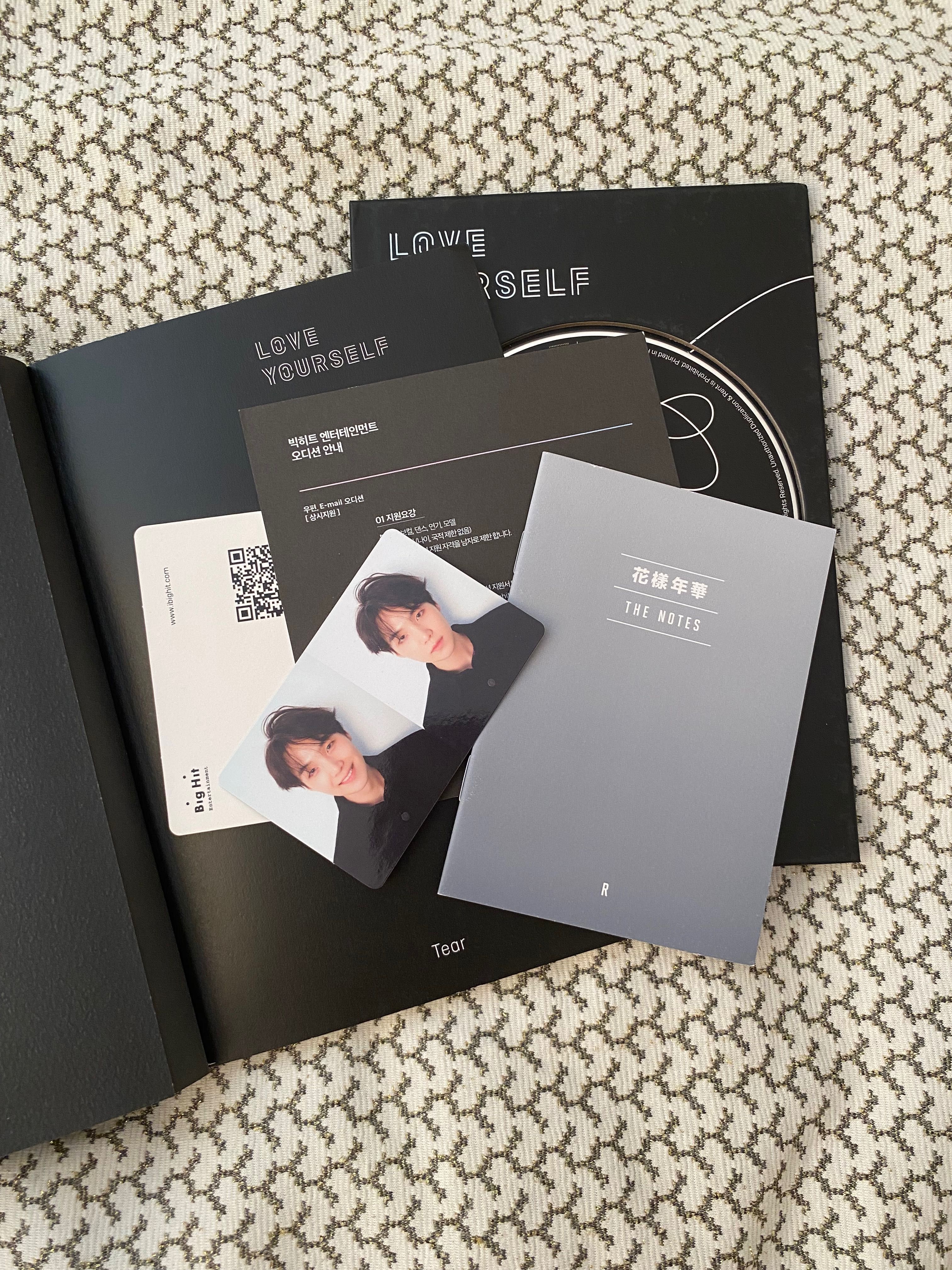 Альбом BTS Love yourself tear