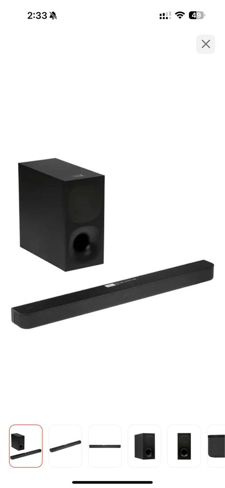 Саундбар Sony HT-S400
