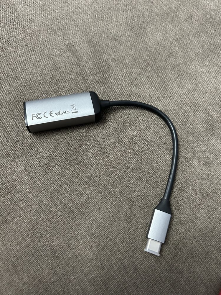 Ethernet Адаптер Satechi 100 Мбит Type-C