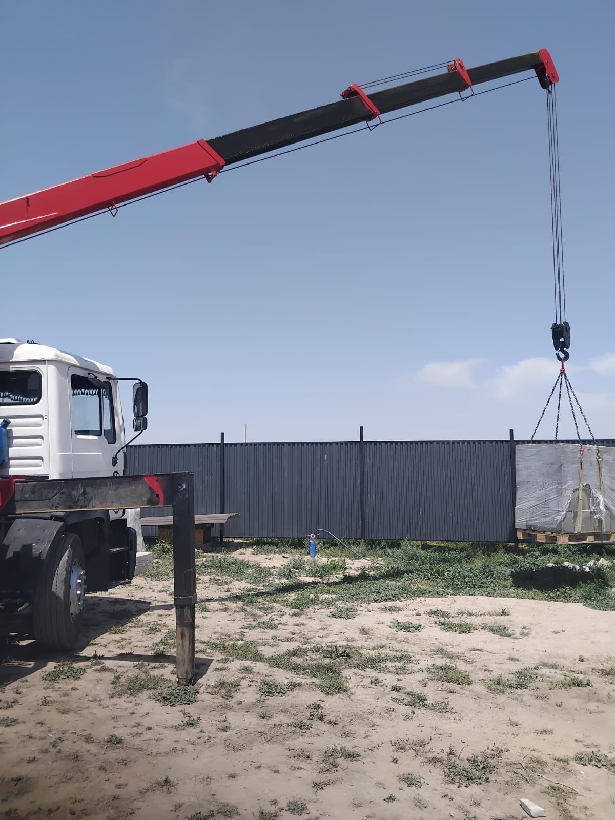 Услуги манипулятора кран 6 тонн