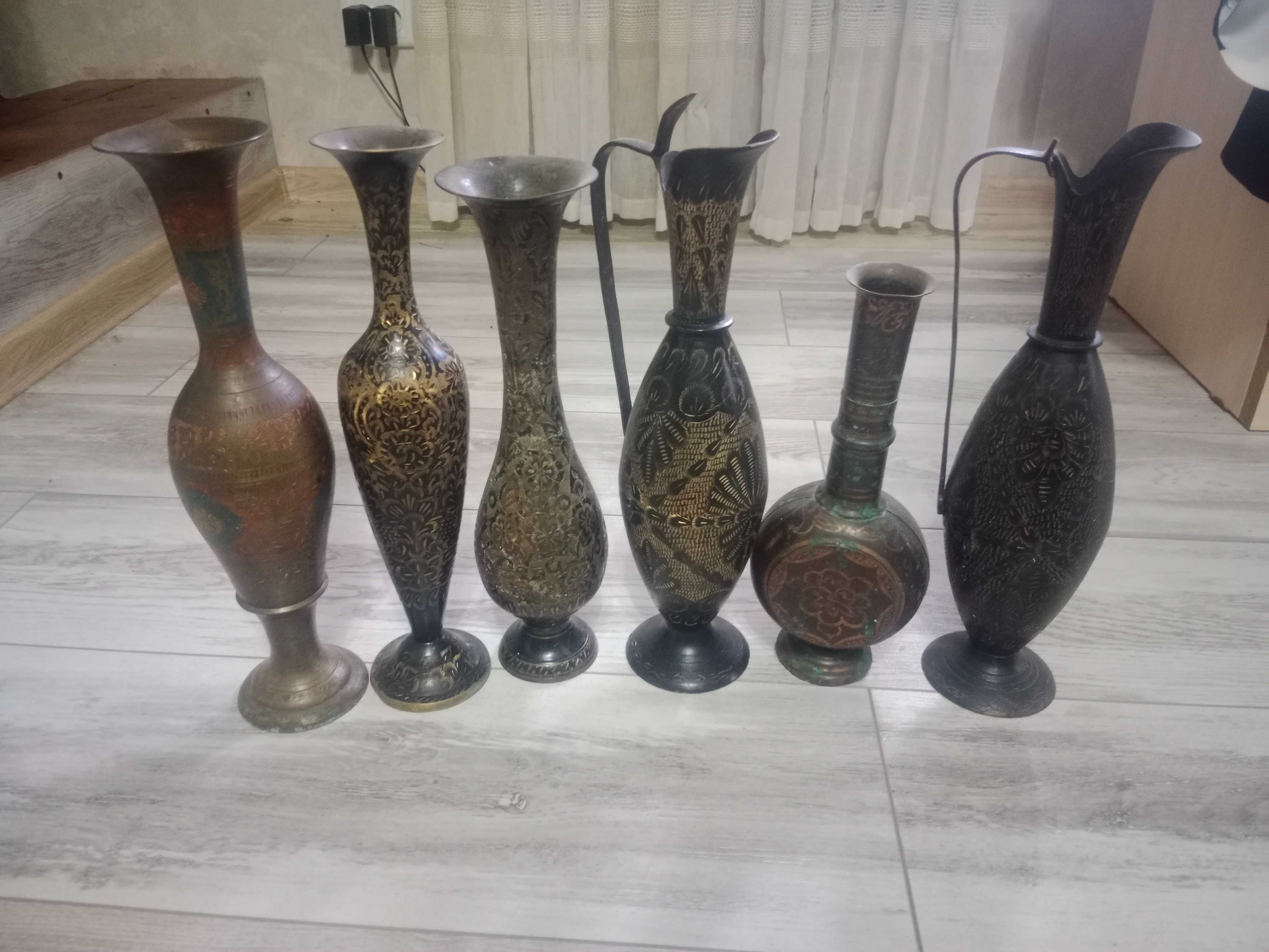 Продам вазы. Латунные. Подсвечники.