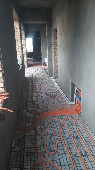 Стяжка теплипол лазермен куямыз сапасы оте жаксы. Бетон заливаем