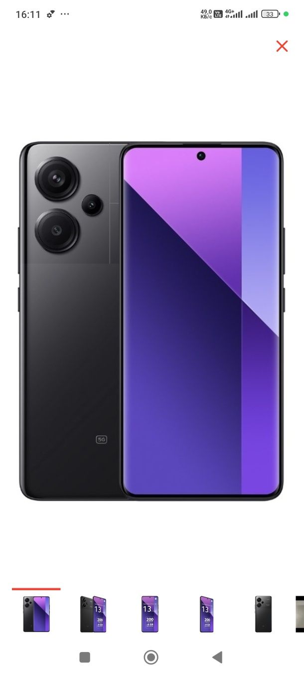 Redmi note 13pro+5G