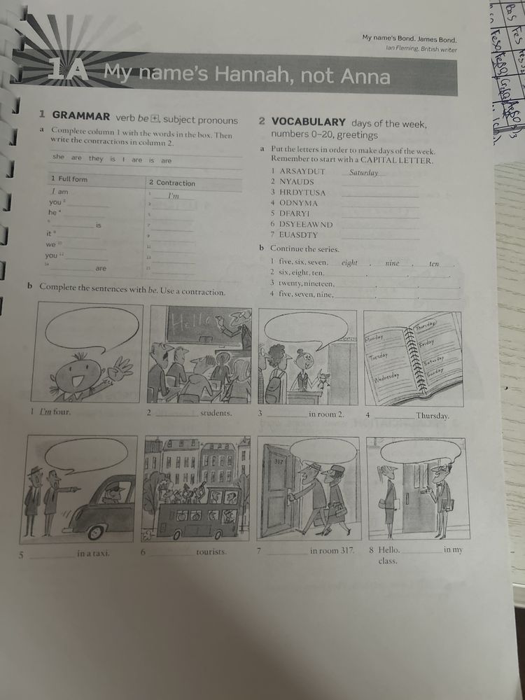 WorkBook Elementary ағылшынша үйренуге арналған кітап