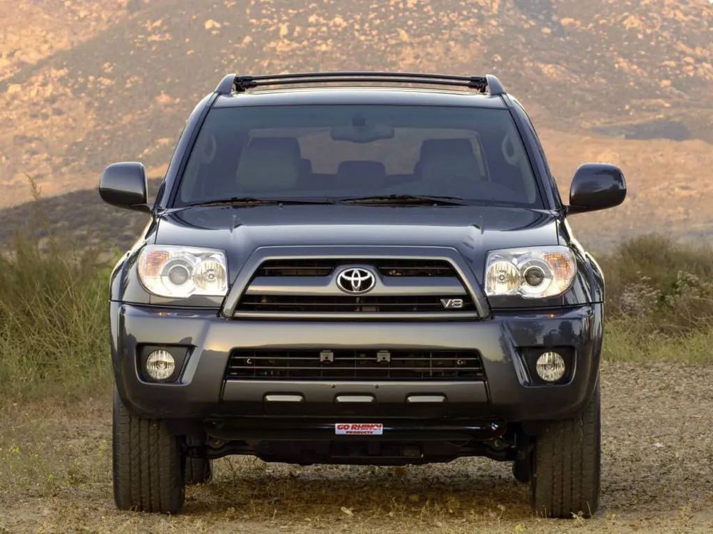 Защита бампера на Toyota Land Cruiser prado 120 4Runner