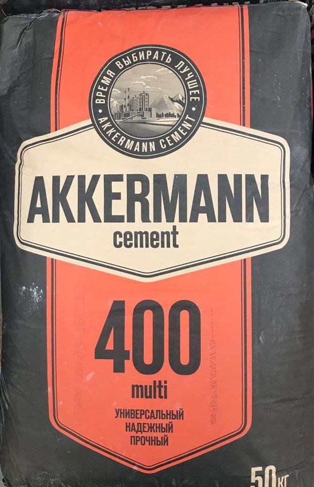 Цемент Аккерменн тонник 500 сульфат