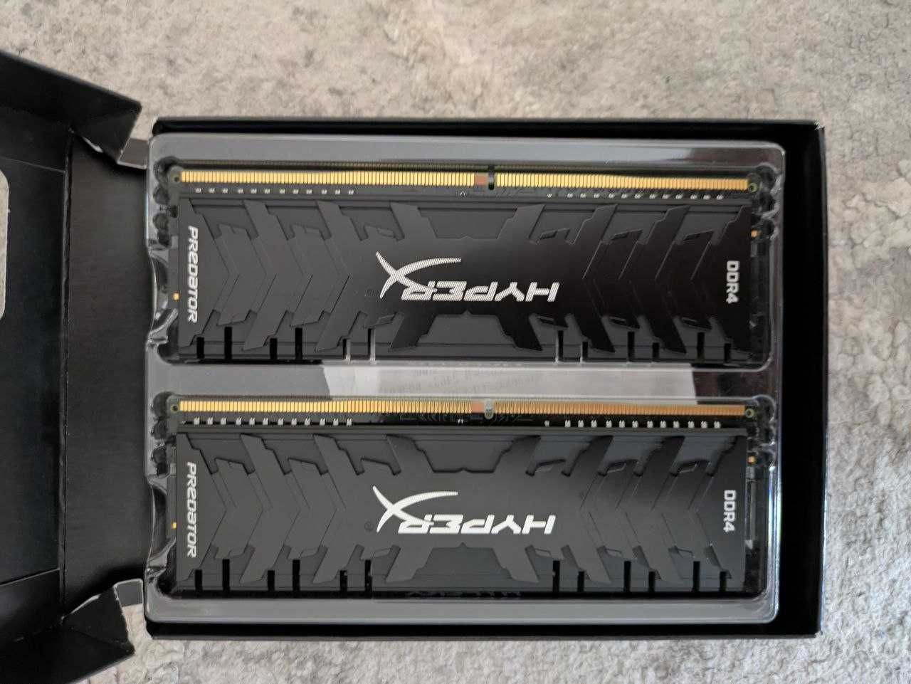 Продам ОЗУ HyperX Predator DDR4 3333MHz 2×8GB