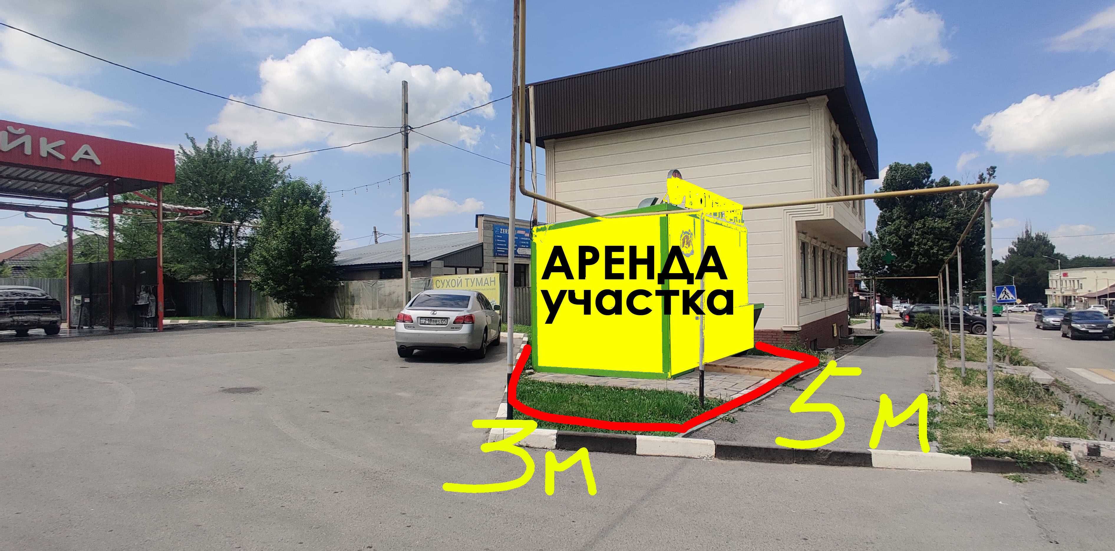 Аренда участков земли в Талгаре под киоски
