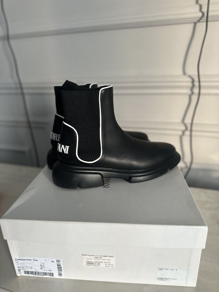 Женские ботинки челси Emporio Armani