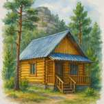 Домики в Боровом