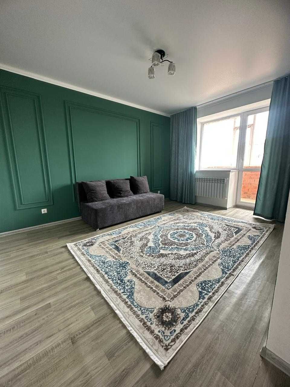 ЖК 2025г в сарыарке, 3х комн, 3/5 этаж,71,14м²,С РЕМОНТОМ И МЕБЕЛЬЮ !