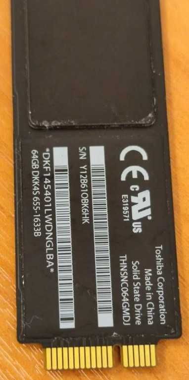 Твердотельный накопитель SSD 64 Gb Toshiba